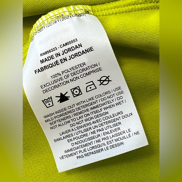 Nike Men's Dri-FIT Miler Running Tank in Bright Cactus Size: L NWT - Picture 10 of 12